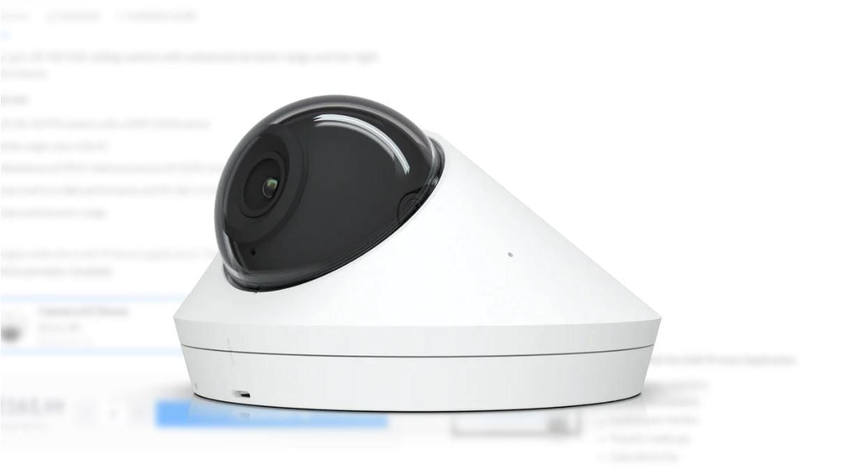 UBIQUITI UNIFI IP DOME CAMERA G5 POE