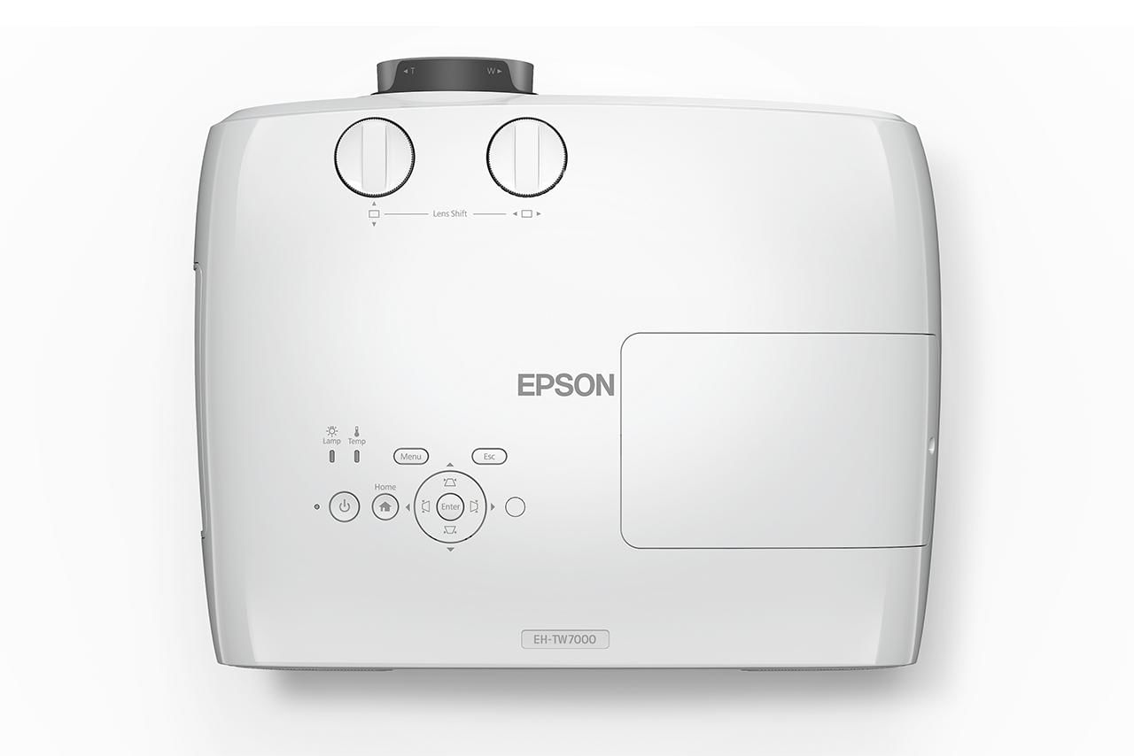 PROJECTOR EPSON EH-TW7000 Proiector Epson EH-TW7000, 3LCD 3D active, 3000 lumeni, 4K PRO-UHD, 16:9