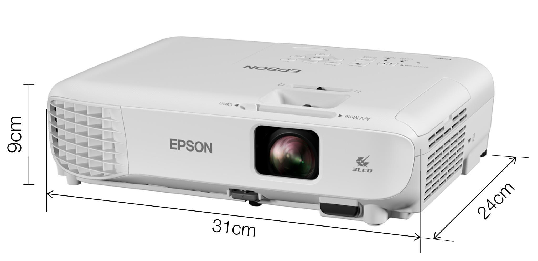 PROJECTOR EPSON EB-W06 Proiector Epson EB-W06 (succesor EB-W05), 3LCD, 3700 lumeni