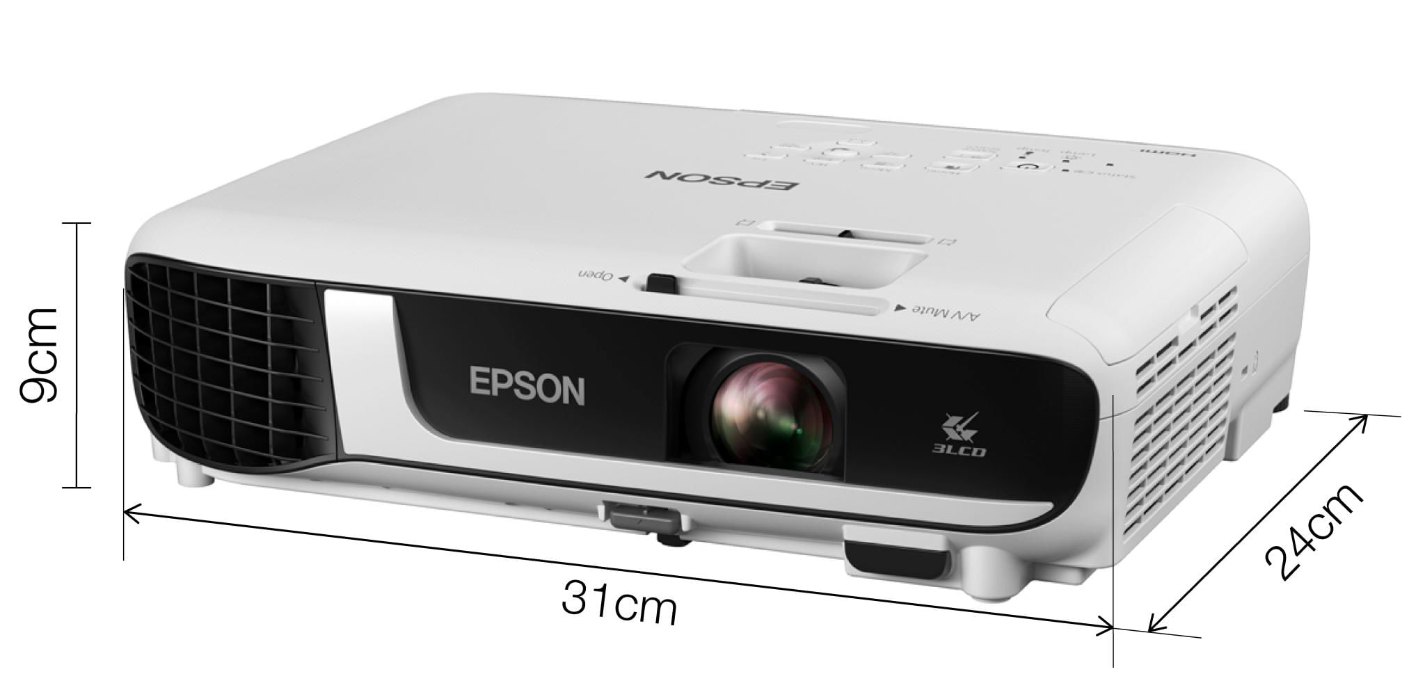 PROJECTOR EPSON EB-W51 Proiector Epson EB-W51 (succesor EB-W41), 3LCD, 4000 lumeni