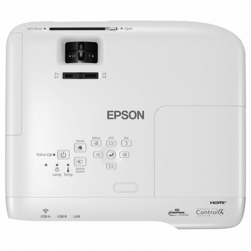 PROJECTOR EPSON EB-992F Proiector Epson EB-992F, 3LCD, 4000 lumeni, FHD 1920*1080, 16:9, 16.000:1, lampa 6.500 ore/ 17.000 ore Ecomode, zoom 1.6, dimensiune maxima imagine