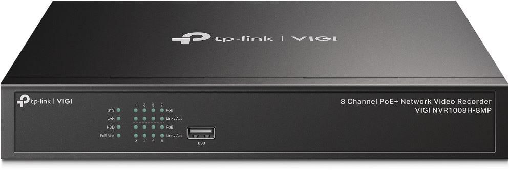 TPL VIGI 8 CH POE+ NW VIDEO RECORDER