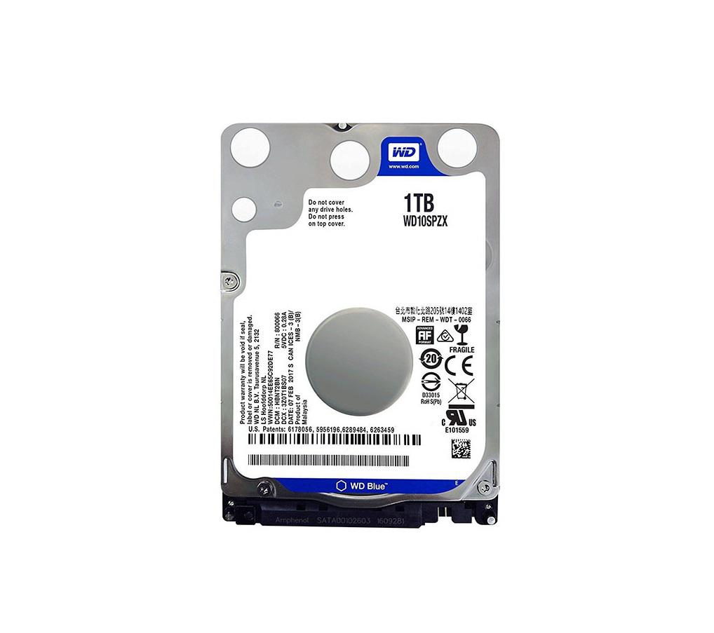 WD HDD2.5 1TB SATA WD10SPZX HDD intern notebook WD 2.5", 1TB, Blue, SATA3, 5400rpm, 128MB