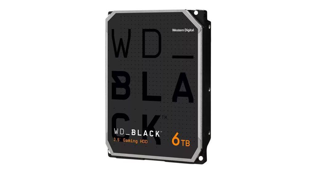 WD HDD 3.5 6TB SATA WD6004FZWX HDD intern WD, 3.5, 6TB, Black, 3.5, SATA3, 5400rpm, 128MB