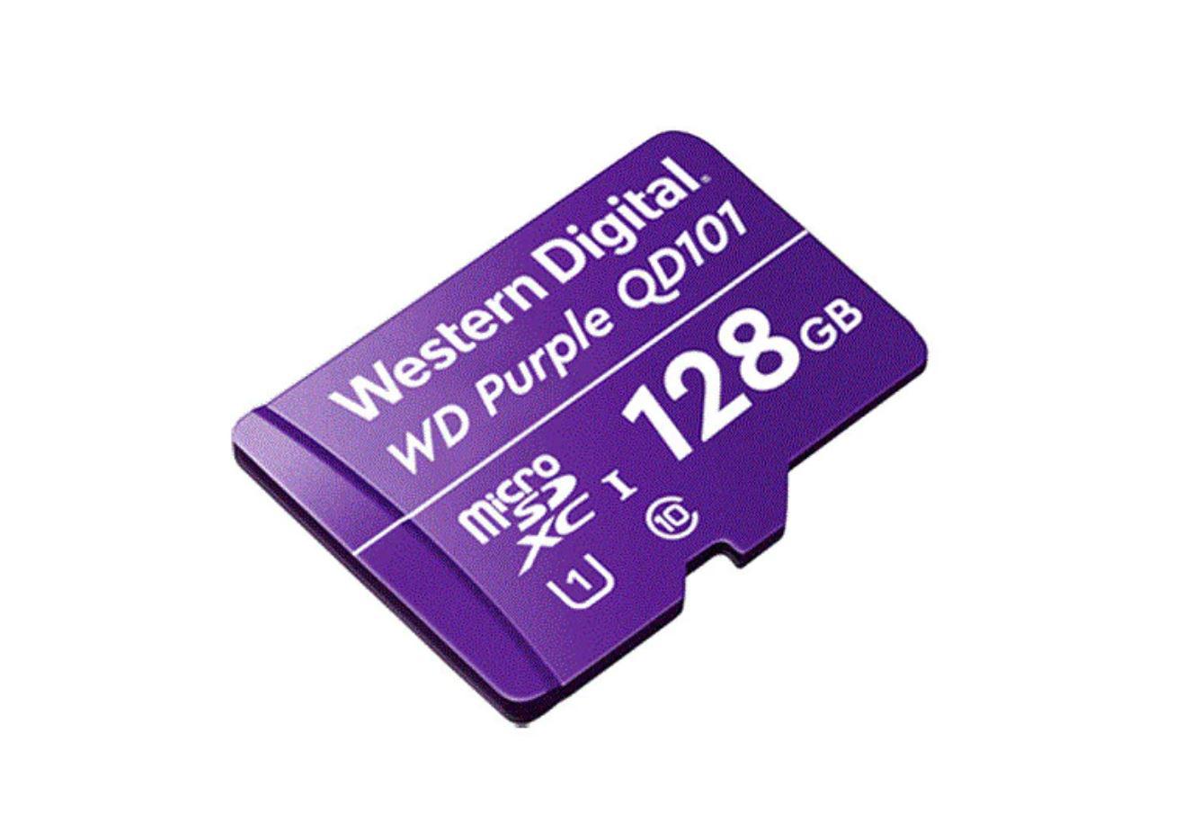 MICROSDXC 128GB CL10 WD WDD128G1P0C Micro Secure Digital Card Western Digital, 128GB, Clasa 10, Purple