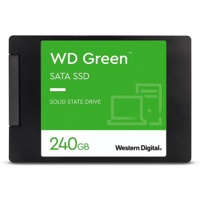 SSD WD Green 240GB SATA-III 2.5 inch SSD WD, 240GB, Green, SATA3, 6 Gb/s, 7mm, 2.5, R/W speed: up to 540MBs/465MBs