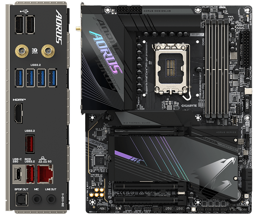 MB GIGABYTE Z790 AORUS PRO X WIFI7