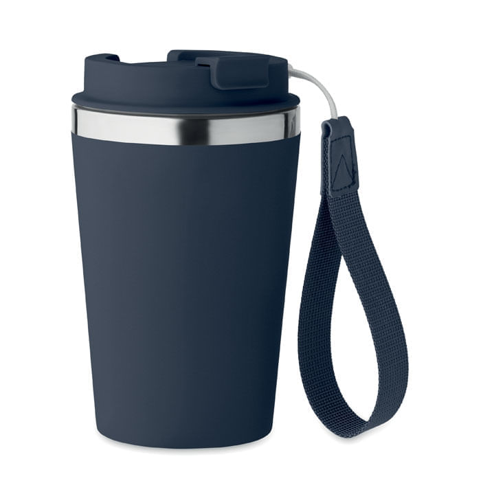Pahar cu perete dublu din inox si PP 350 ml Pahar cu perete dublu 350 ml