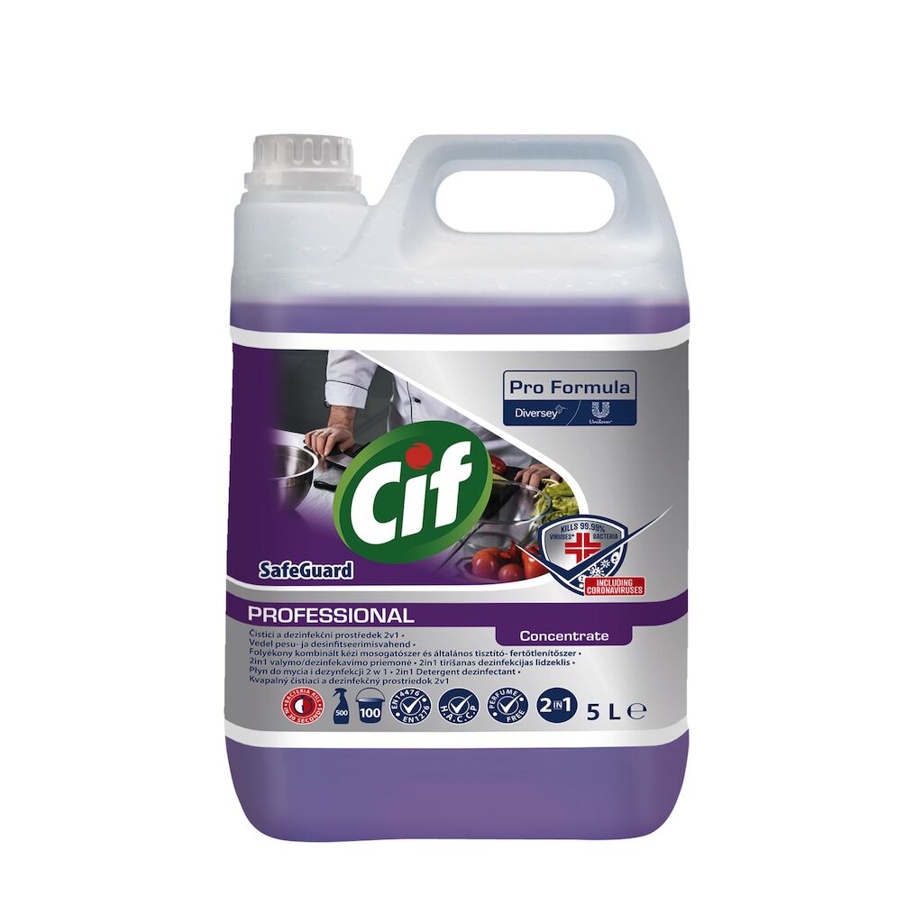 Dezinfectant pentru bucatarie Cif Pro Formula 2in1 5 l