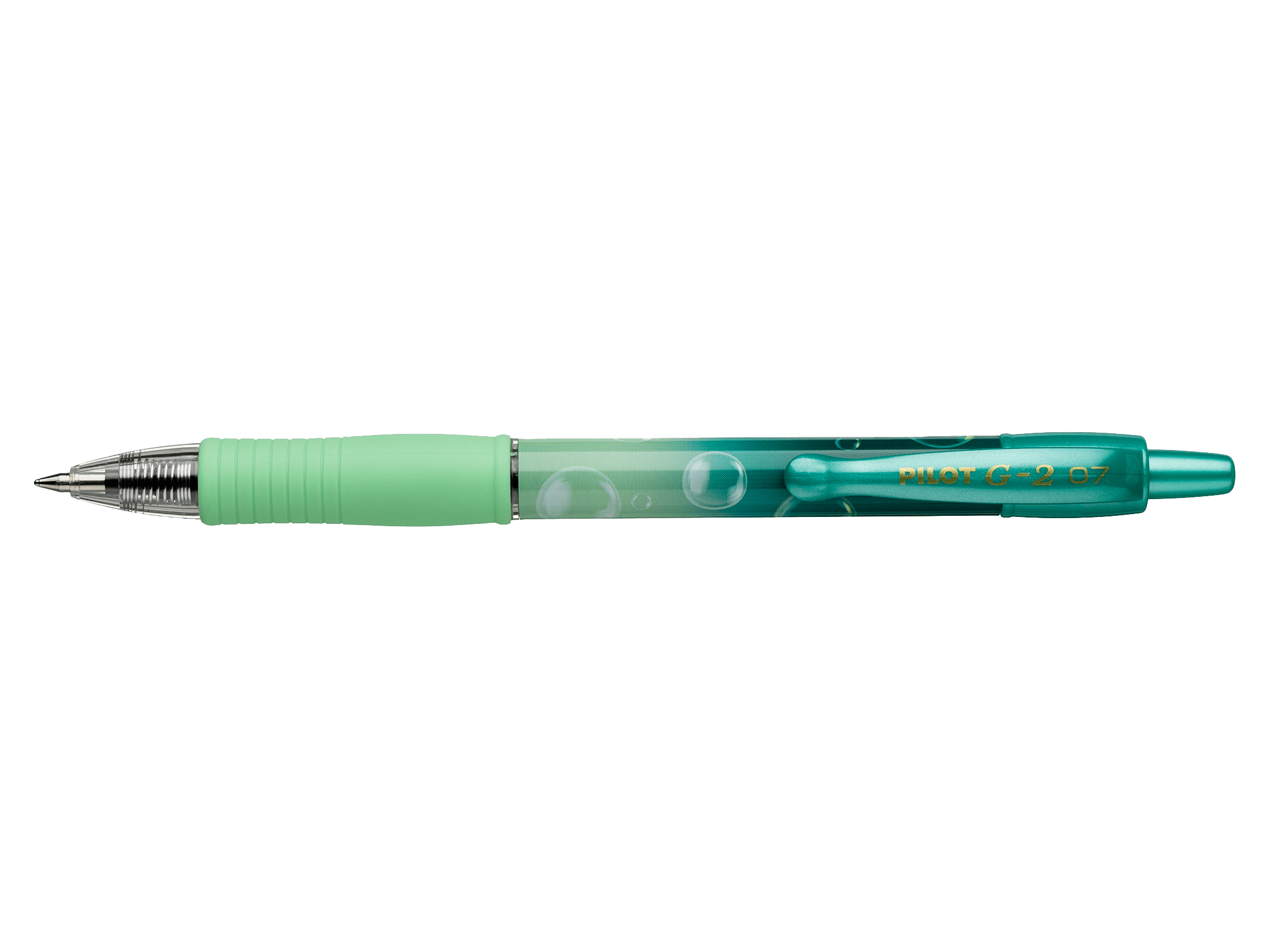Roller cu gel G2 Bubble Pilot 0.7 albastru scriere albastru verde