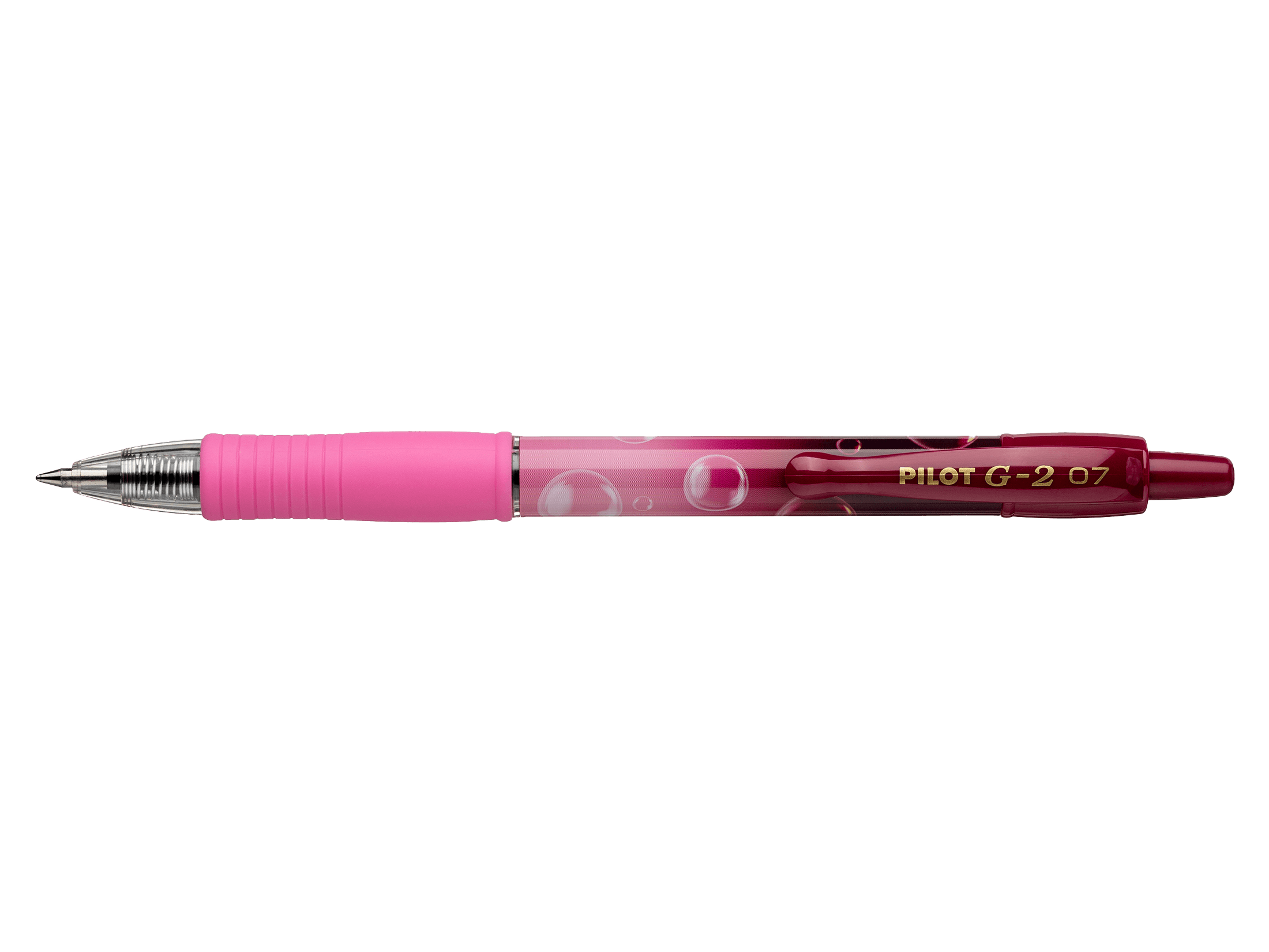 Roller cu gel G2 Bubble Pilot 0.7 albastru scriere albastru roz