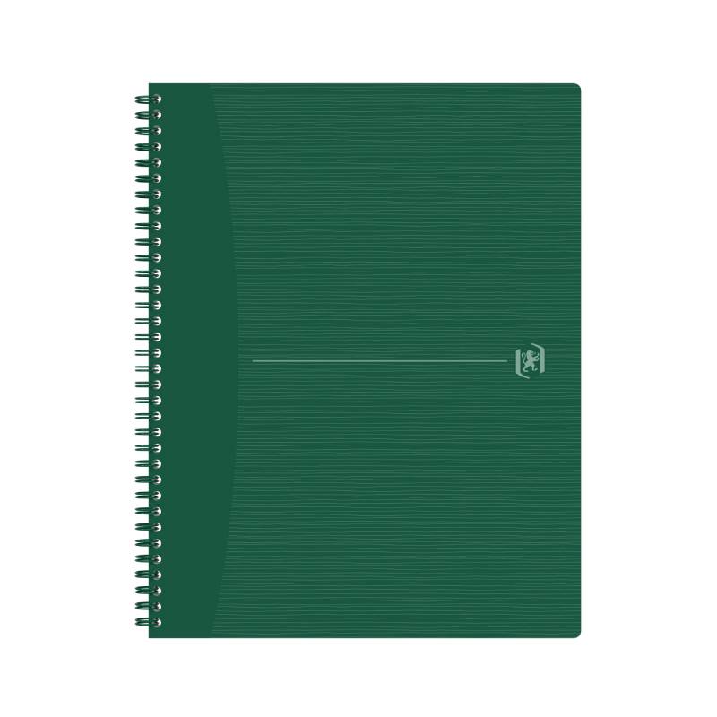 Caiet A4+ 70 file spira dictando Origins Oxford verde