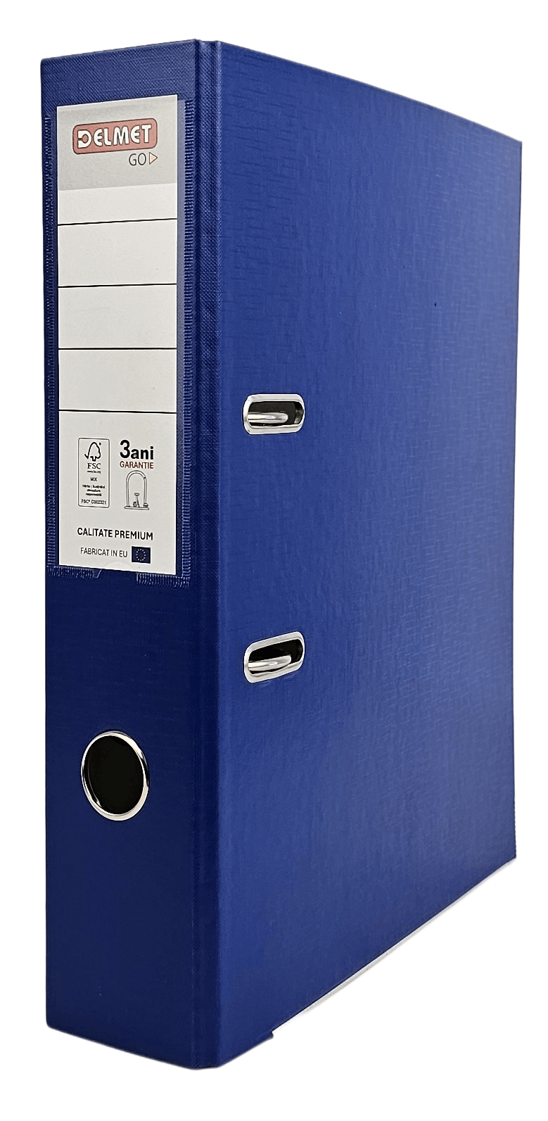 Biblioraft A4 7.5 cm PP Delmet Albastru