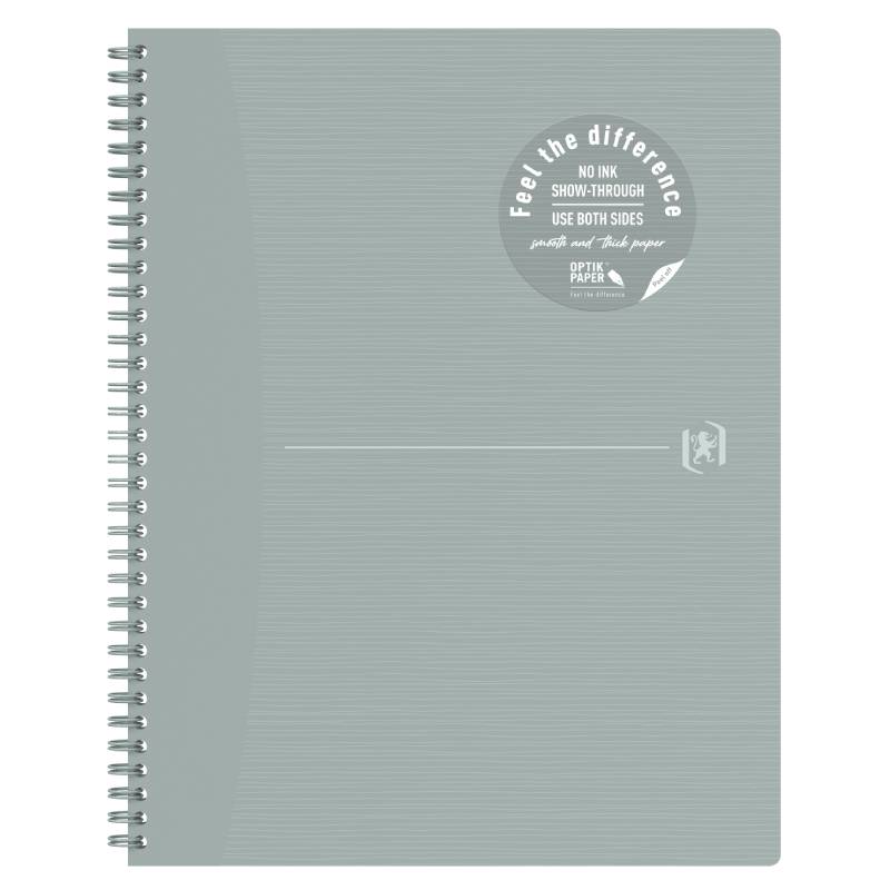 Caiet A4+ 70 file spira matematica Origins Oxford gri - 0 | YEO
