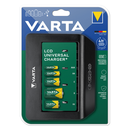 Incarcator Varta LCD Universal charger+ 57688