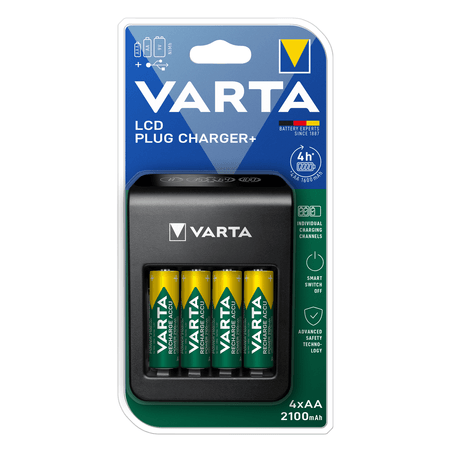 Incarcator Varta LCD Plug charger+ 57687.101441