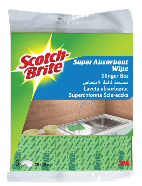 Laveta absorbanta Scotch-Brite 3 straturi 3 bucati/set