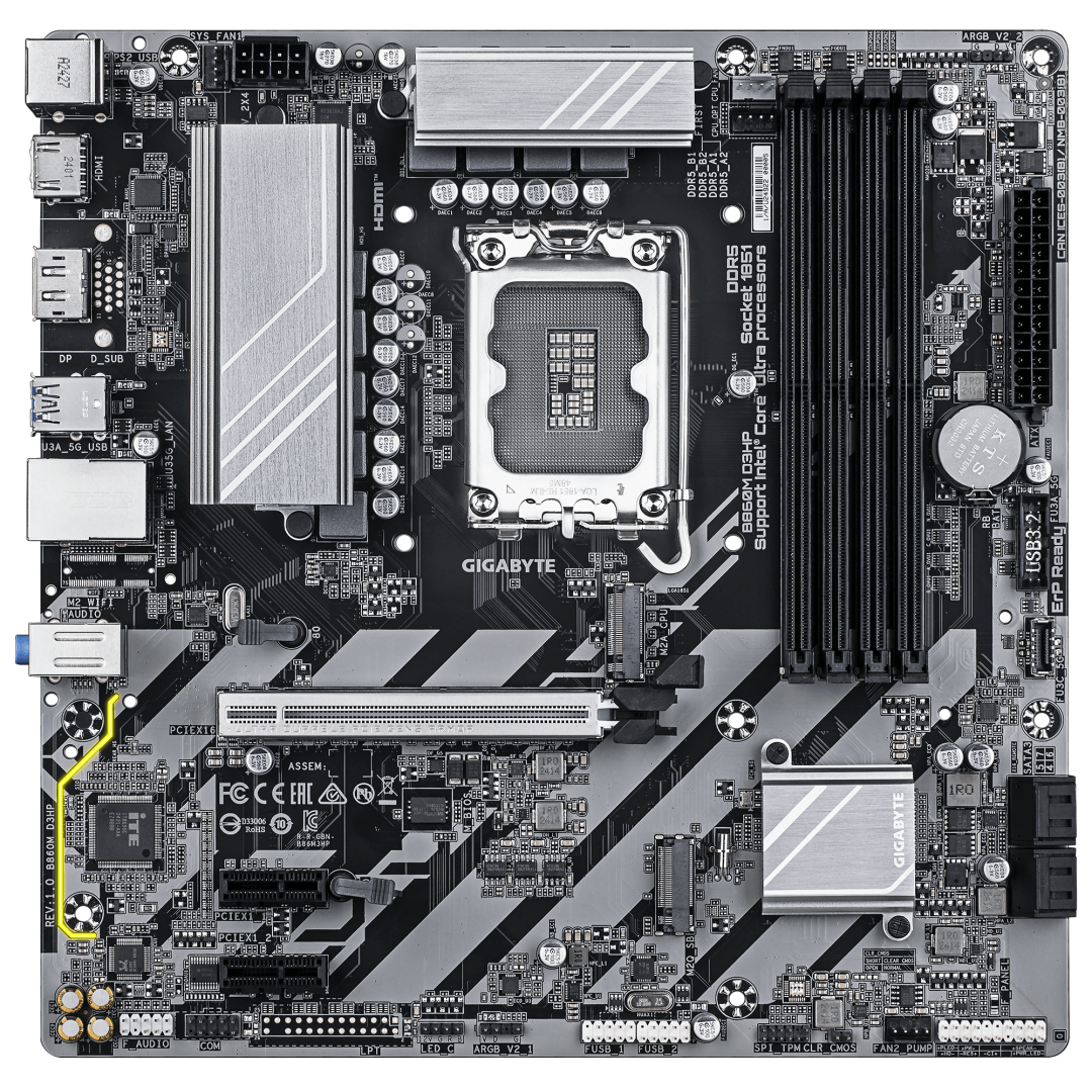 MB Gigabyte B860M D3HP