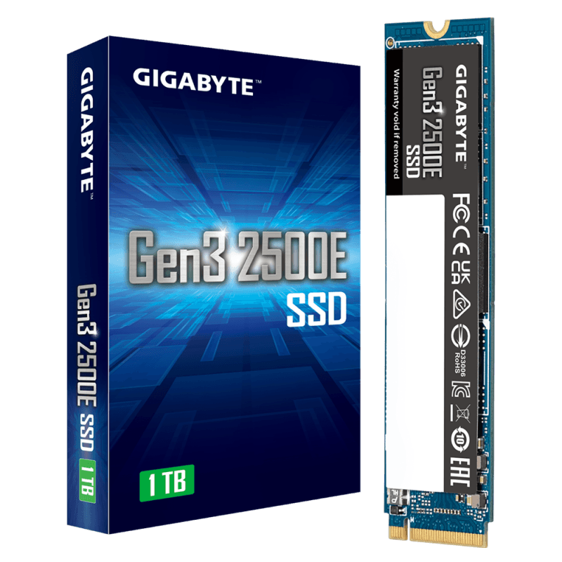 GIGABYTE SSD GEN3 2500E 1TB