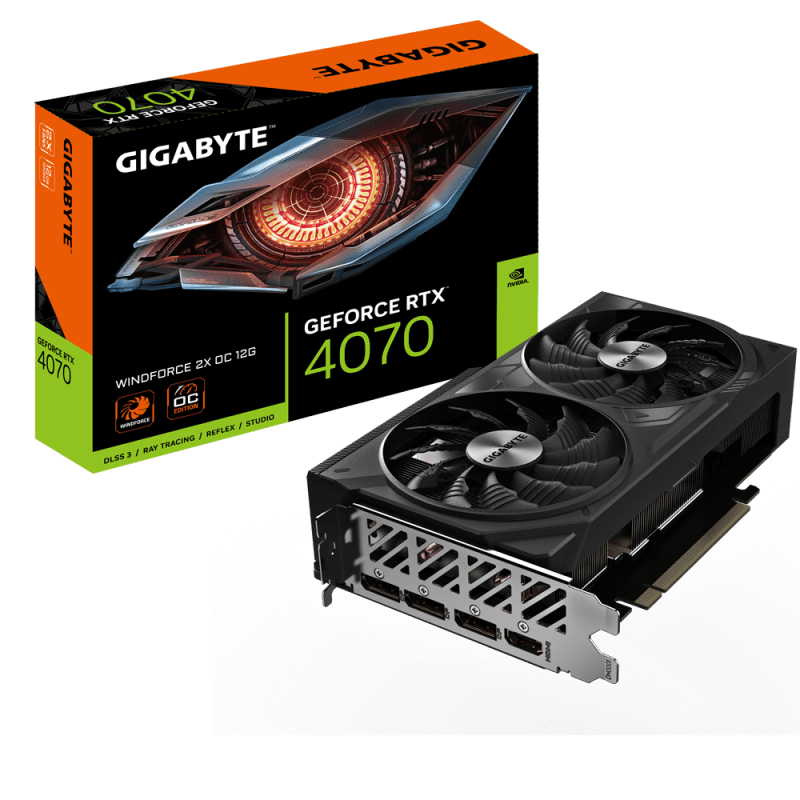 GB GeForce RTX 4070 WINDFORCE 2X OC 12G