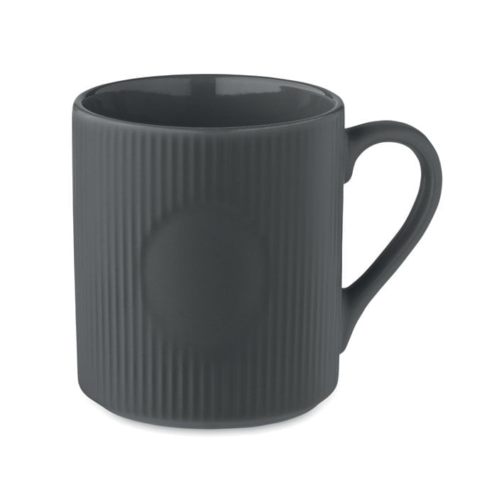 Cana ceramica mata cu nervuri 3 Cana ceramica mata cu nervuri 3