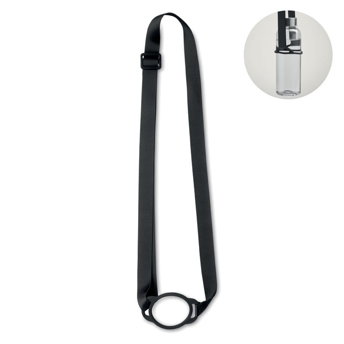 Lanyard cu suport pentru pahar 6cm