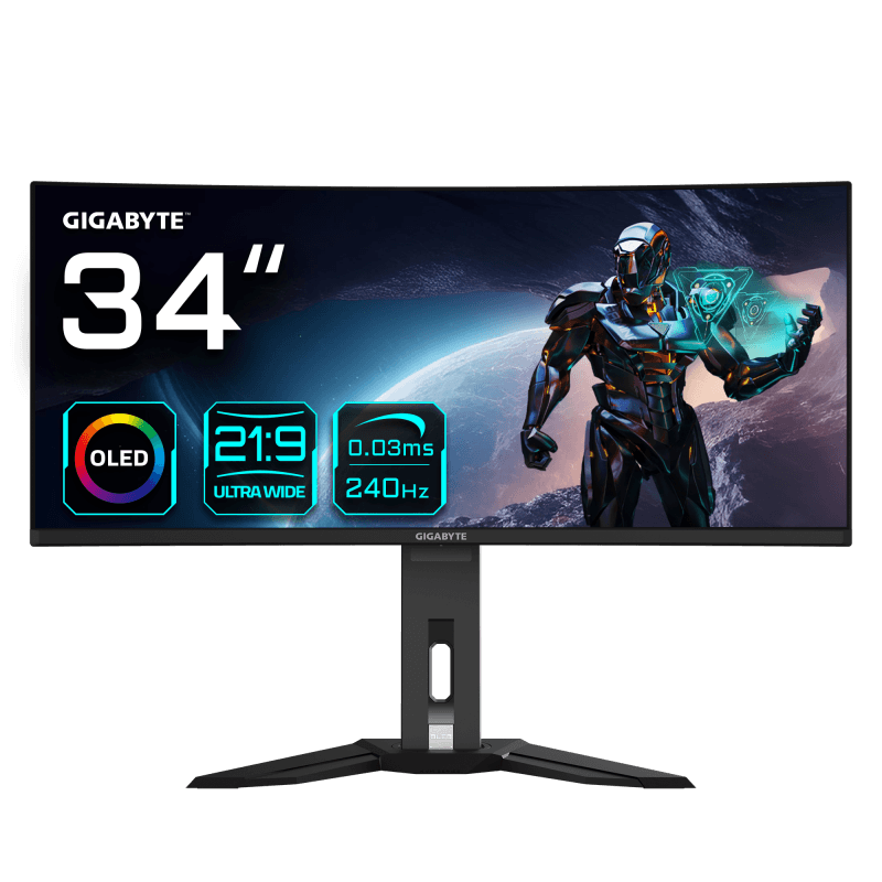 GIGABYTE MO34WQC2 Gaming Monitor