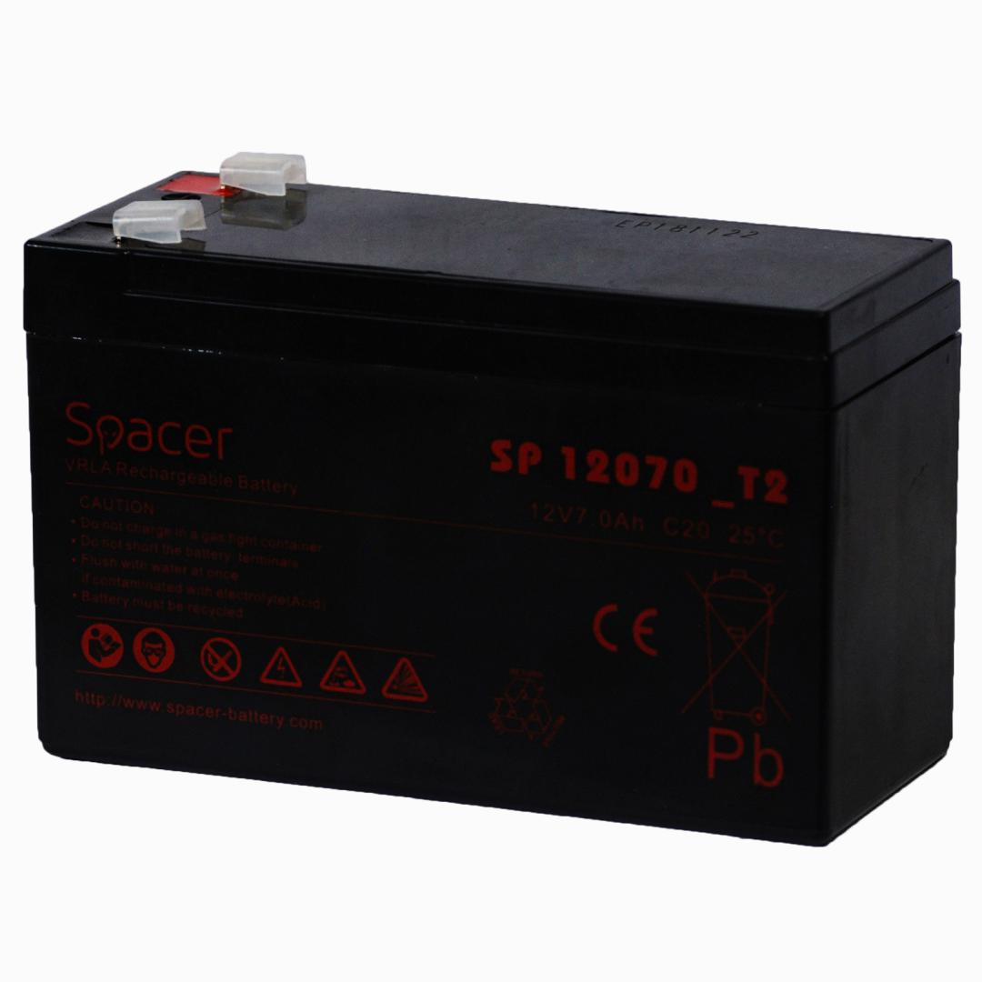 SPC ACUMULATOR UPS 12V/7Ah terminal F2