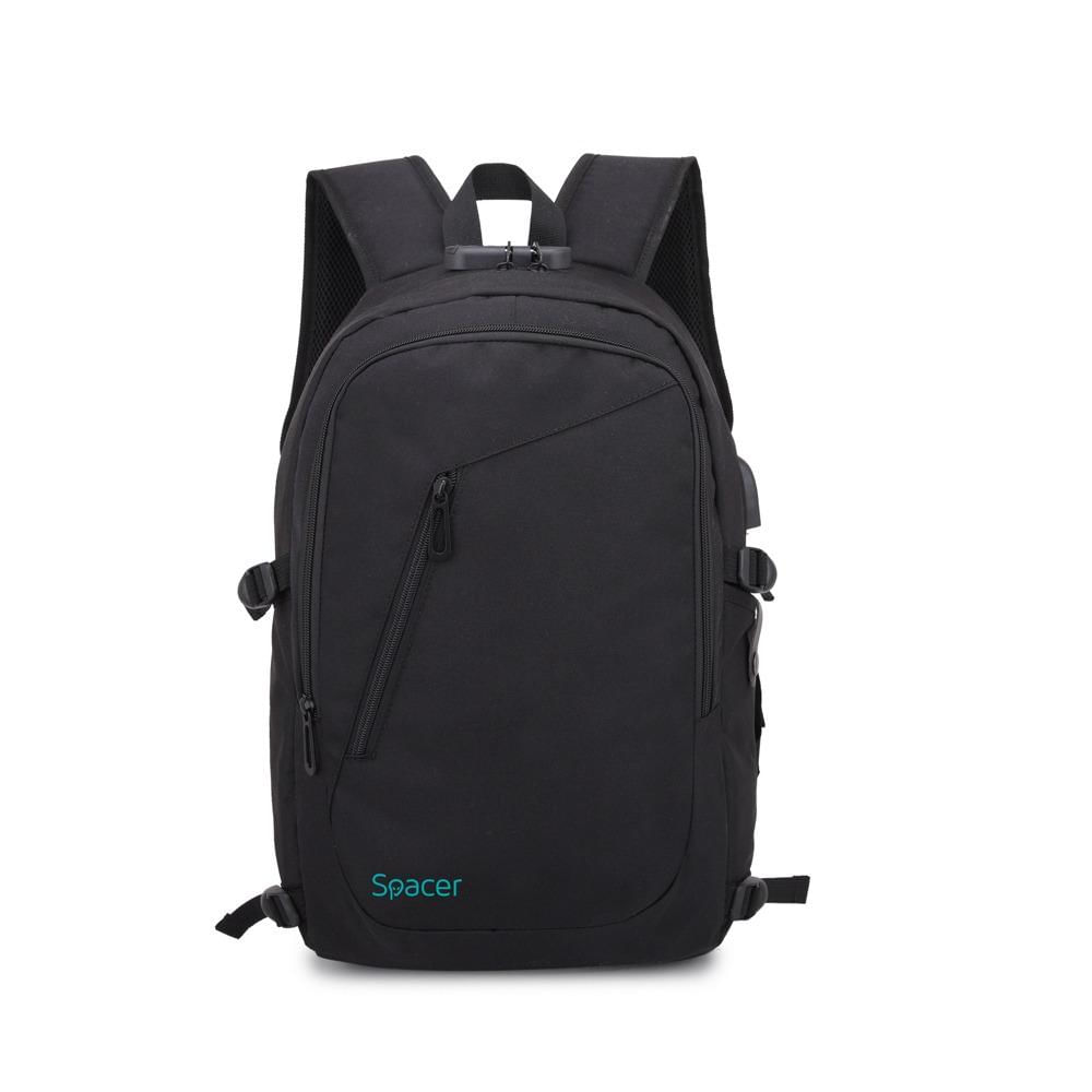 Rucsac Spacer Duke 15.6, negru