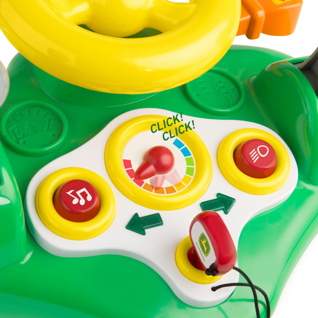 JOHN DEERE- VOLAN CU LUMINI SI SUNETE