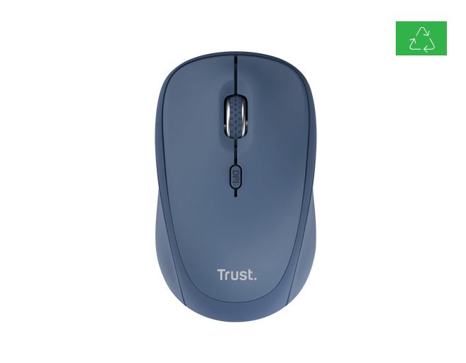 Trust Yvi Wireless Mouse - blue