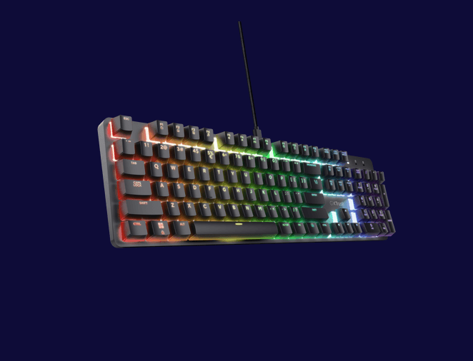 Tastatura mecanica Trust GXT 871 Zora ng