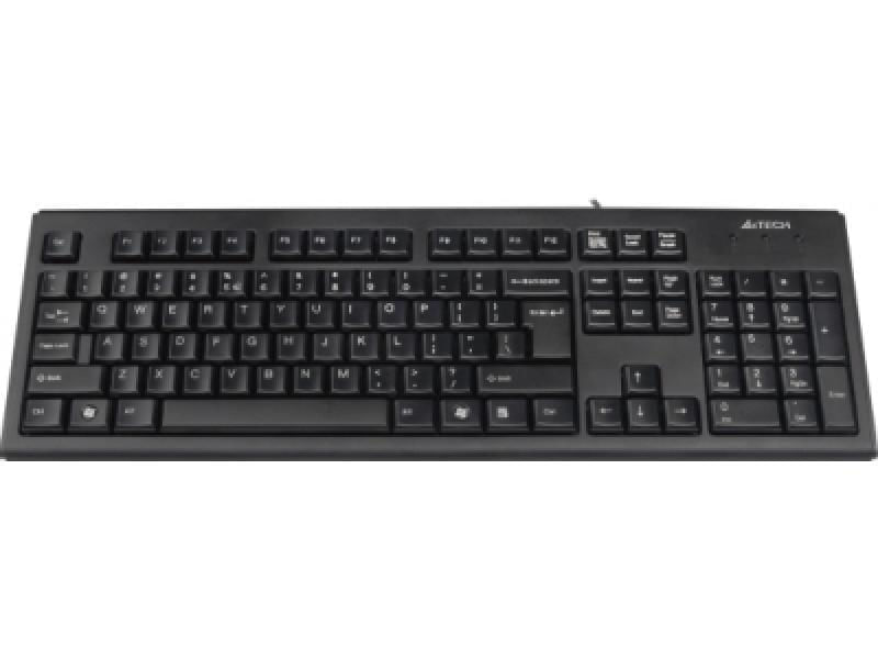 Tastatura A4Tech KR-83 cu fir, negru