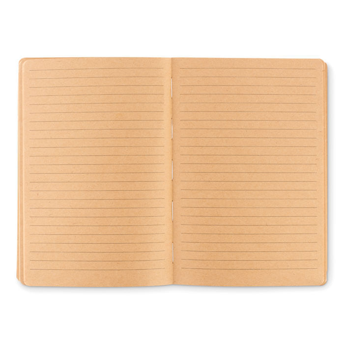 Notes A5 cu coperta din pluta 96 file liniate Notes A5 cu coperta din pluta