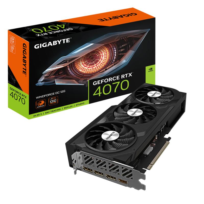 GB GEFORCE RTX 4070 WINDFORCE OC 12GB