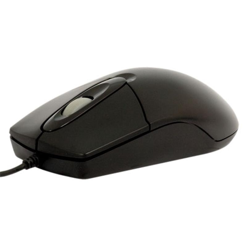 MOUSE A4TECH OP-720 cu fir 800DPI, NEGRU