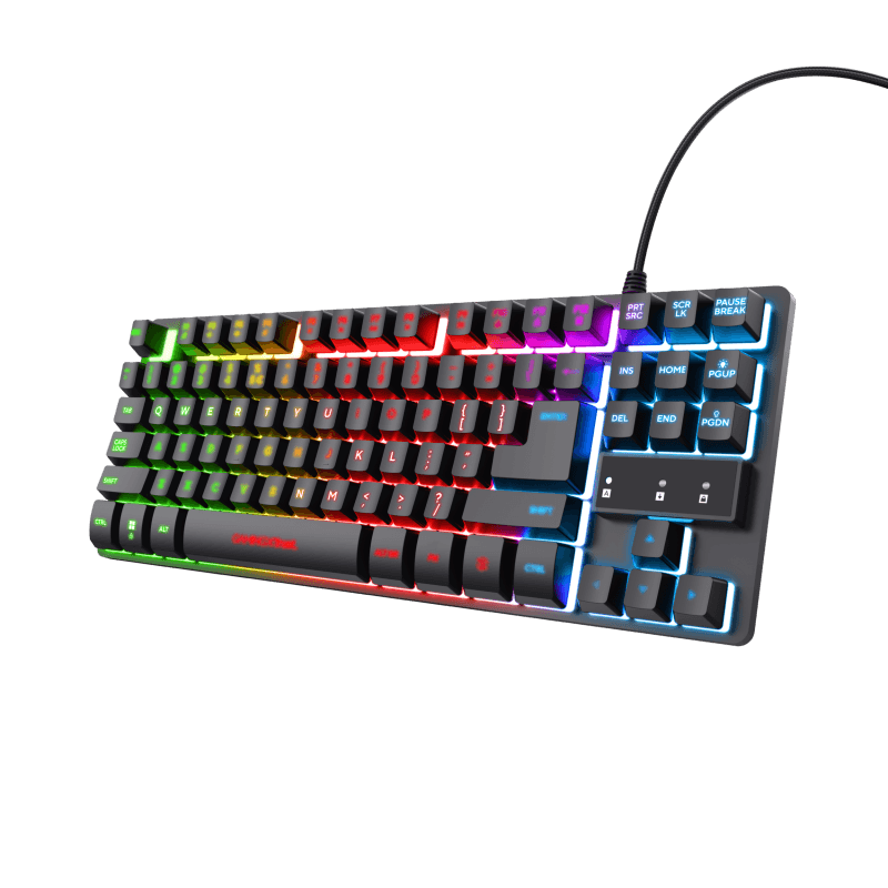 Tastatura Trust GXT 833 Thado cu fir, ng