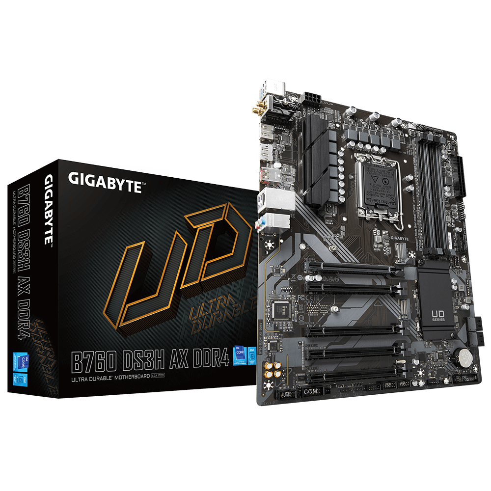 MB GB B760 DS3H AX DDR4 LGA1700 DDR4