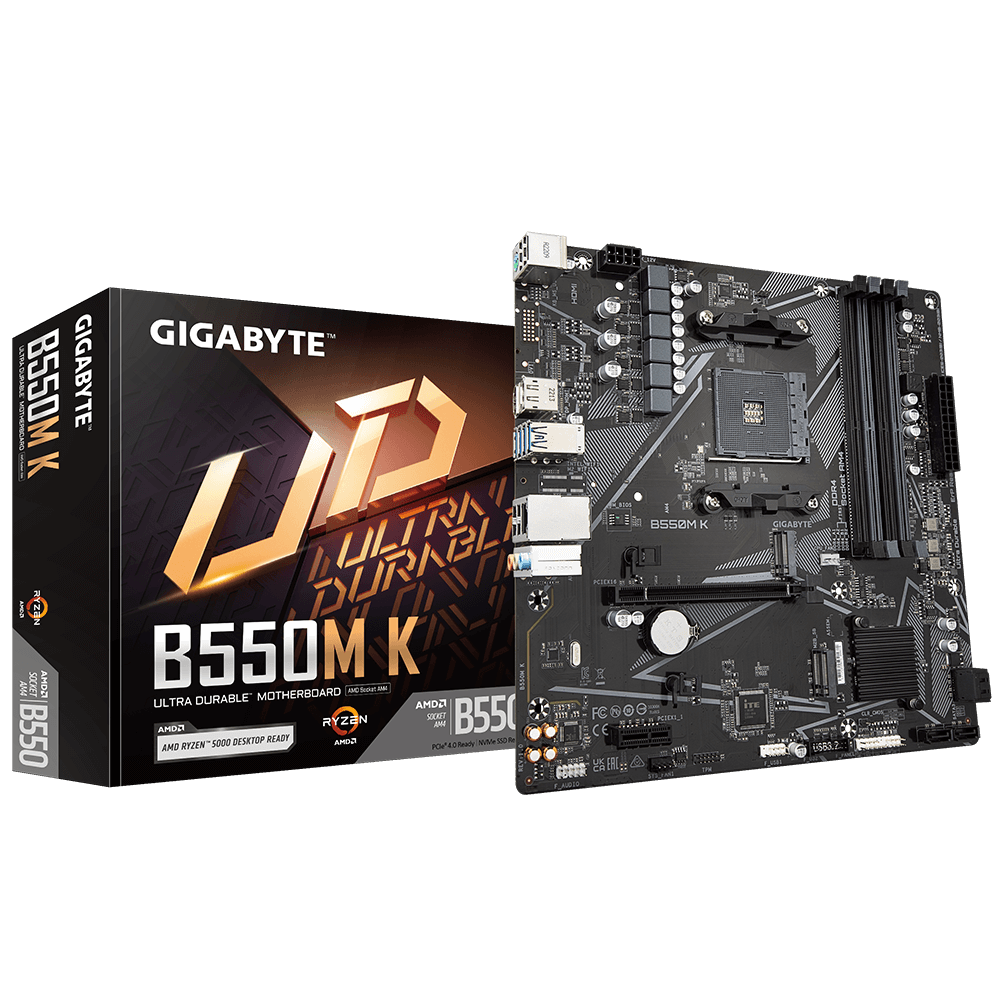 MB Gigabyte B550M K AM4 DDR4 MB Gigabyte B550M K AM4 DDR4