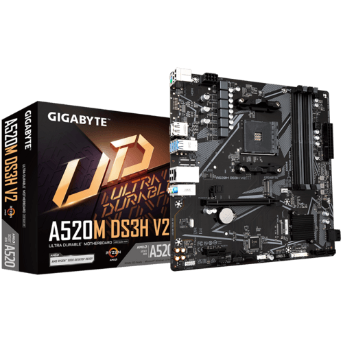 MB GIGABYTE A520M DS3H V2 AM4 MB GIGABYTE A520M DS3H V2 AM4
