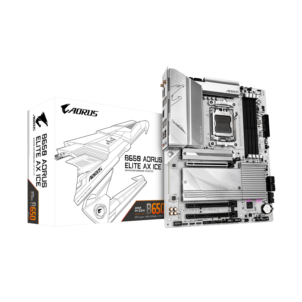 MB Gigabyte B650 AORUS ELITE AX ICE MB Gigabyte B650 AORUS ELITE AX ICE