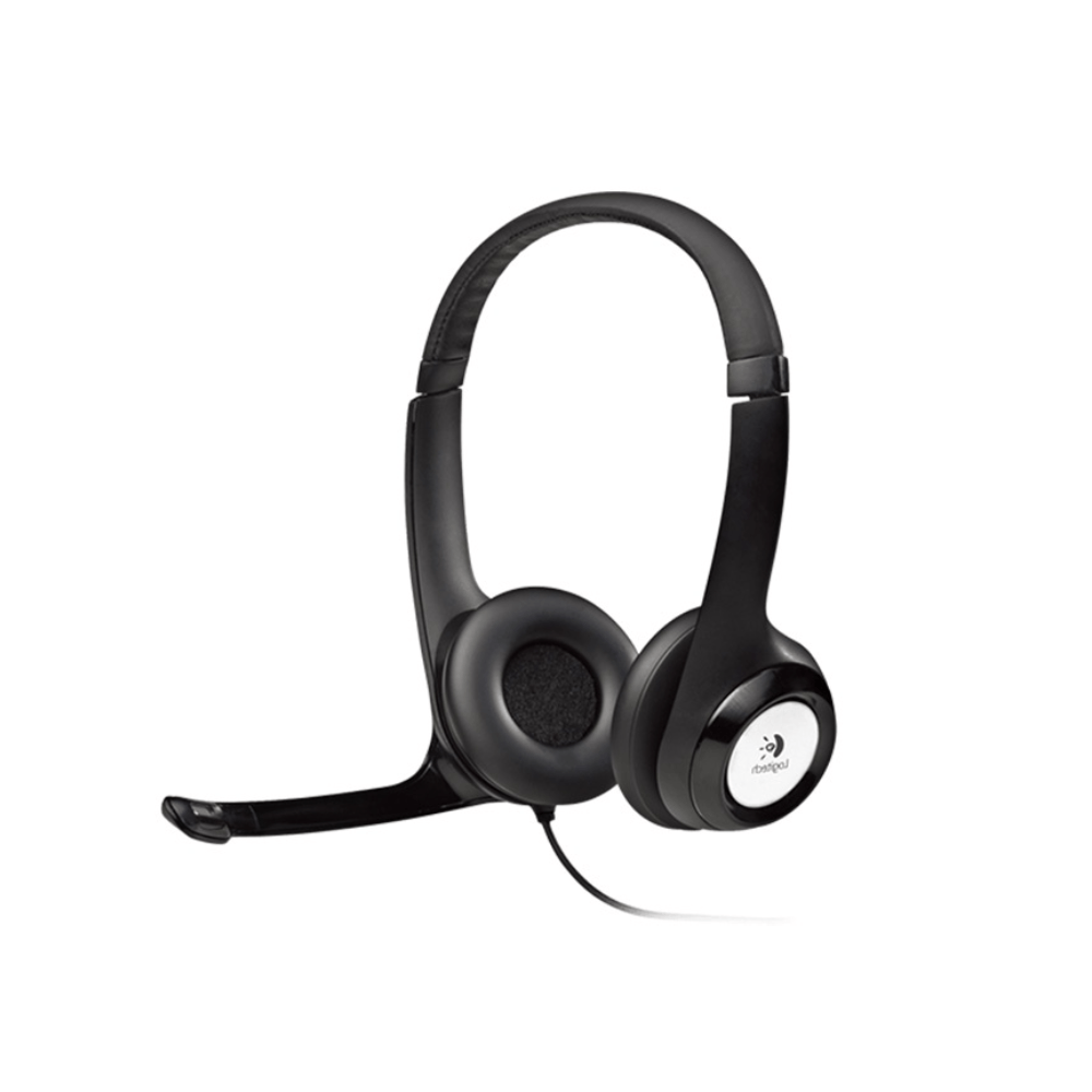 Casti Logitech H390 cu microfon, negru