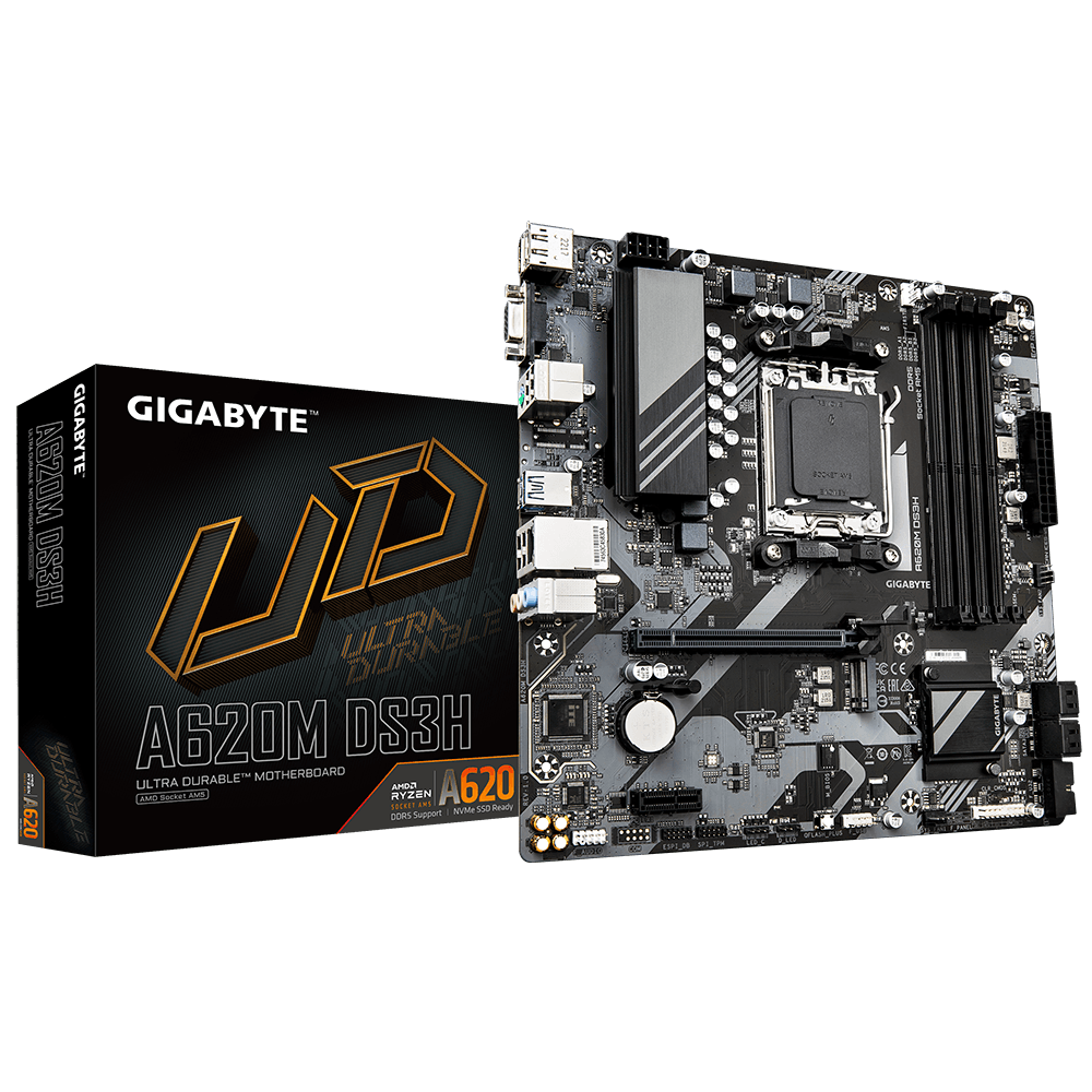MB GIGABYTE A620M DS3H DDR5 MB GIGABYTE A620M DS3H DDR5