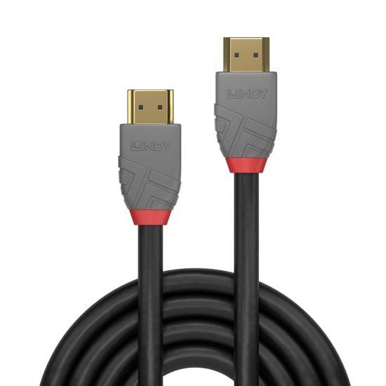 Cablu Lindy 2m High Speed HDMI, Anthra Cablu Lindy 2m High Speed HDMI, Anthra