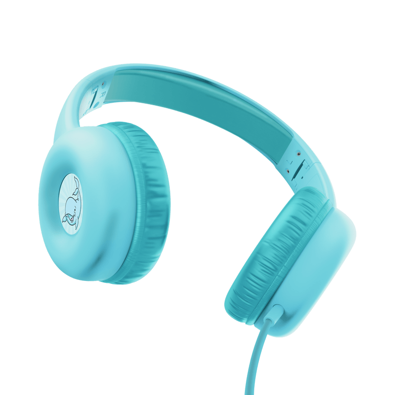 Casti Trust Nouna cu fir kids, albastru