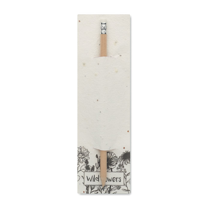 Creion natural in etui cu semin