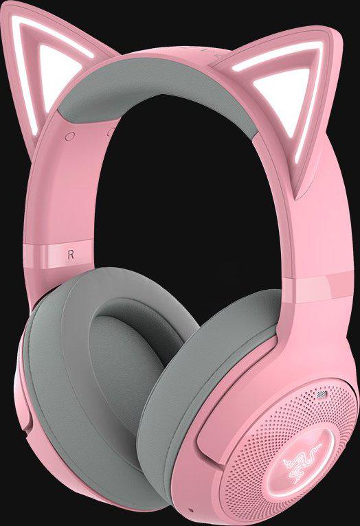 Casti Razer Kraken Kitty V2 Quartz Ed BT Casti Razer Kraken Kitty V2 Quartz Ed BT