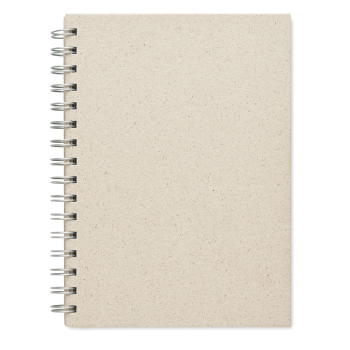 Agenda A5 cu file de hartie din iarba Agenda A5 din hartie de iarba