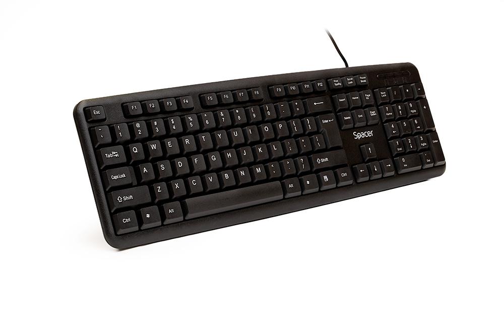 Tastatura Spacer cu fir SPKB-S62