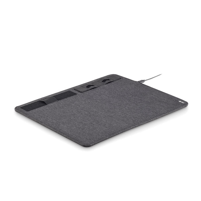 RPET mousepad cu incarcator 15W